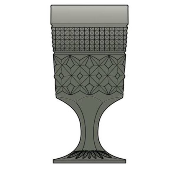 Vintage Wexford Smoke Iced Tea Glass by Anchor Hocking 6.25" 14 oz - Picture 5 of 6